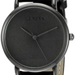 Geneva FMDG027 18mm Alloy Black Watch Strap