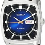 Seiko Men’s ‘RECRAFT Series’ Automatic Stainless Steel Casual Watch, Color:Silver-Toned (Model: SNKP23)