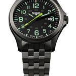 traser P67 Officer Pro Gunmetal Lime Numerals Gunmetal PVD Stainless Steel Men’s Watch 107869