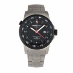 MOMODESIGN Titanium GMT Mechanical (Automatic) Black Dial Mens Watch MD095-DIVMB-01BK (Certified Pre-Owned)