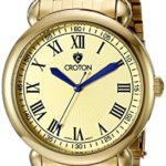 Croton Men’s CN307532YLCH Heritage Analog Display Quartz Gold Watch