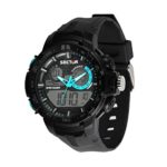 SECTOR Men’s ‘Ex-47’ Quartz Resin and Rubber Sport Watch, Color:Black (Model: R3251508003)
