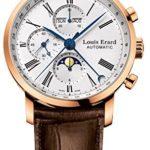 Louis Erard Gold Collection Swiss Automatic White Dial Men’s Watch 80231OR01