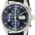 Louis Erard Men’s 78104AA12.BTD10 “Heritage” Stainless Steel Automatic Watch with Black Canvas Band