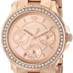 Juicy Couture Women’s 1901106 “Pedigree” Rose Gold-Tone Watch