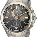 Seiko Men’s ‘COUTURA’ Quartz Stainless Steel Casual Watch, Color:Two Tone (Model: SSC376)