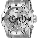 Invicta Men’s 0071 Pro Diver Collection Chronograph Stainless Steel Watch