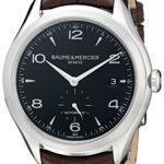 Baume & Mercier Men’s BMMOA10053 Clifton Analog Display Swiss Automatic Brown Watch