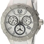 Technomarine Men’s ‘Cruise’ Quartz Stainless Steel and Silicone Casual Watch, Color:White (Model: TM-115074)