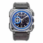 Bell & Ross BR-X1 Mechanical (Automatic) Skeletonized Dial Mens Watch BRX1-AL-TI-BLU (Certified Pre-Owned)