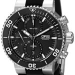 Oris Men’s 77476554154RS Aquis Analog Display Swiss Automatic Black Watch