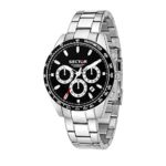 SECTOR Men’s ‘245’ Quartz Stainless Steel Sport Watch, Color:Silver-Toned (Model: R3273786004)