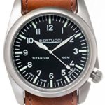 Bertucci A-4T Aero Vintage Watch Black/Ti-Tan w/Screws Band 13401