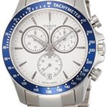 Tissot Men’s Quartz Stainless Steel Casual Watch, Color:White (Model: T1064171103100)