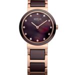 BERING Time 10729-765 Womens Ceramic Collection Watch with Stainless Steel Band and Scratch Resistant Sapphire Crystal. Designed in Denmark.