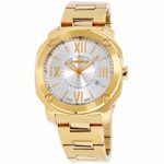 Wenger Edge Romans Gold Dial Stainless Steel Men’s Watch 01.1141.122