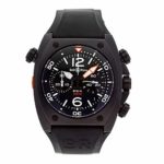 Bell & Ross BR 02-94 Mechanical (Automatic) Black Dial Mens Watch BR02-94-S (Certified Pre-Owned)