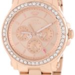 Juicy Couture Women’s 1901050 Pedigree Rose Gold Plated Bracelet Watch