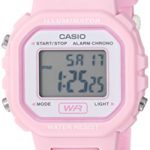 Casio Women’s ‘Classic’ Quartz Resin Casual Watch, Color:Pink (Model: LA-20WH-4A1CF)