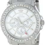 Juicy Couture Women’s ‘Pedigree’ Quartz Stainless Steel Casual Watch, Color:Silver-Toned (Model: 1901048)