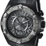 Invicta Men’s ‘Excursion’ Quartz Titanium and Stainless Steel Casual Watch, Color:Black (Model: 24269)