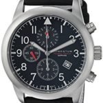Mens Sports Watch|Flatline Chrono Adventure Watch by Momentum|Stainless SteelWatch for Men|Sapphire Crystal AnalogWatch with JapaneseMovement|WaterResistant(100M/330FT)|ClassicWatch-Black/1M-SN34BS2B