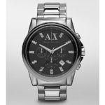 A|X Armani Exchange Men’s Stainless Steel Glitz Markers Watch