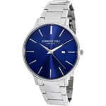 Kenneth Cole New York Men’s ‘Classic’ Quartz Stainless Steel Dress Watch, Color:Silver-Toned (Model: KC15059003)