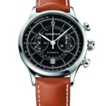 Louis Erard 1931 Collection Swiss Automatic Black Dial Telemeter Men’s Watch 71245AA02 Brown Veal