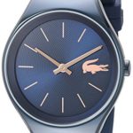 Lacoste Women’s ‘Valencia’ Quartz Resin and Silicone Watch, Color:Blue (Model: 2000951)