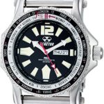 REACTOR Men’s ‘Proton 2’ Swiss Quartz Stainless Steel Sport Watch, Color:Silver-Toned (Model: 91601)