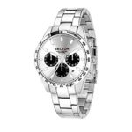 SECTOR Men’s ‘245’ Quartz Stainless Steel Sport Watch, Color:Silver-Toned (Model: R3273786007)