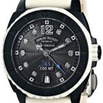 Armand Nicolet Women’s 9613N-GR-G9615B SL5 Sporty Automatic D.L.C. Black Stainless Steel With Diamonds Watch