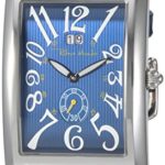 Ritmo Mundo Swiss Quartz Stainless Steel and Leather Casual Watch, Color:Blue (Model: 2621/2)