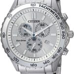 Citizen Men’s Quartz Stainless Steel Casual Watch, Color:Silver-Toned (Model: AT2129-58A)
