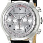 Baume & Mercier Men’s BMMOA10046 Capeland Analog Display Mechanical Hand Wind Black Watch