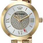 Juicy Couture Women’s ‘Victoria’ Quartz Tone and Gold Plated Dress Watch(Model: 1901625)