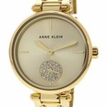 Anne Klein Women’s Swarovski Crystal Accented Bracelet Watch