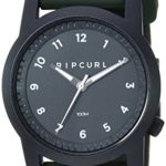 Rip Curl Men’s ‘Cambridge’ Quartz Plastic and Silicone Sport Watch, Color:Green (Model: A3088-MIL)