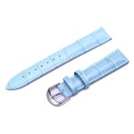 KINGLOO (12mm,14mm,16mm,18mm,20mm,or 22mm) Replacement Genuine Leather Watch Strap with Stainless Buckle