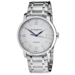Baume & Mercier Men’s MOA10085 Automatic Stainless Steel Silver Dial Watch