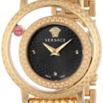 Versace Women’s VDA040014 Venus Analog Display Quartz Gold-Tone Watch