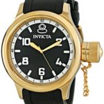 Invicta Men’s Russian Diver 18k Black/Gold Ion-Plated Stainless Steel Watch (1436)