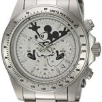 Invicta Men’s ‘Disney Limited Edition’ Quartz Stainless Steel Casual Watch, Color:Silver-Toned (Model: 22863)