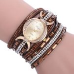 Womens Geneva Quartz Watches,Hengshikeji Unique Numeral Analog Clearance Lady Wrist Watch Female Watches on Sale Watches for Women,Round Dial Case Comfortable Bracelet Diamond Circle Watch