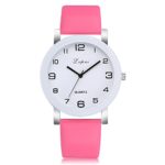 Womens Geneva Quartz Wrist Watches,Hengshikeji Unique Numeral Analog Clearance Lady Wrist Watch Female Watches on Sale Watches for Women,Comfortable Leather Band Circle Watch