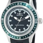 Invicta Men’s 15226 “Specialty” Green Stainless Steel and Polyurethane Watch