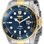 Invicta Men’s Pro Diver Quartz Watch with Stainless Steel Strap, Two Tone, 22 (Model: 30021)
