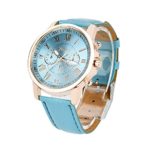 Womens Watches Clearance Sale,Hengshikeji Analog Quartz Wrist Watches Casual Geneva Roman Numerals Faux Leather Band Fashion Ladies Watches Bracelet Sport Watches for Females
