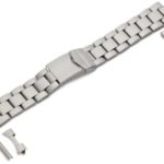 Hadley-Roma Men’s MB5919RTIS&C 20 20-mm Titanium Finished Stainless Steel Watch Strap